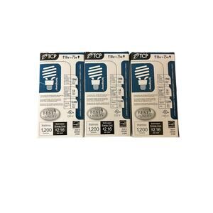 Lot X3 LUMENS 12,000/hr BULBS 18W =75W 75 W Energy Savers Lightbulbs Lighting
